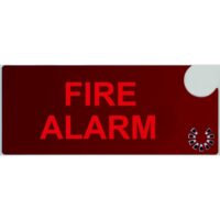 CSA 08584-4 - Dicitura "FIRE ALARM" per pannello 5965CL-3-23