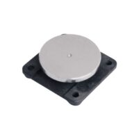 CSA 1353 - Controplacca senza snodo 55 mm nera