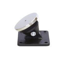 CSA 1361 - Controplacca con snodo 60 mm nera