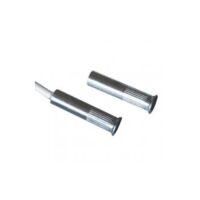 CSA 414TF2 - Contatto magnetico cilindrico in ottone, cavo 2 m con guaina