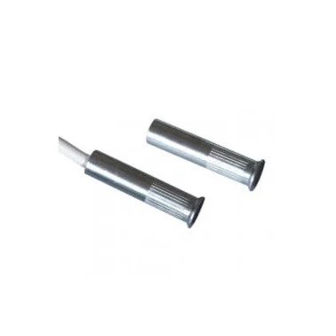 CSA 414TF - Contatto magnetico cilindrico da incasso in ottone