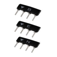 OPTEX PEU-G - Resistenze a pettine allarme 8,2k, tamper 8,2k, guasto 8,2k (confezione da 100)