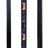 OPTEX STW201RR - Colonna precablata singola faccia 2 m a pavimento, 1 barriera