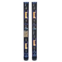 OPTEX TWD202RR - Colonna precablata doppia faccia 2 m a pavimento, 1 barriera