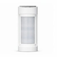 OPTEX VXS-DAMW - Rilevatore doppia tecnologia da esterno 12 m 90° con antimascheramento, bianco