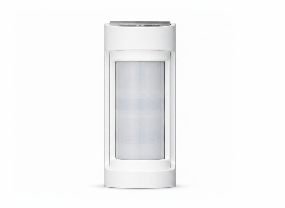 OPTEX VXS-DAMW - Rilevatore doppia tecnologia da esterno 12 m 90° con antimascheramento, bianco