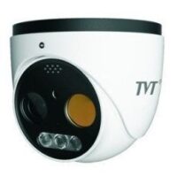 TVT TD5525E1VT13PE - Telecamera termica bispettro dome 256x192, 5MP, 3,2mm