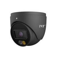 TVT TD9544E4DPEAW2B - Telecamera IP eyeball nera 2,8mm, 4MP, illuminazione duale, AI ISP