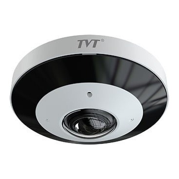 TVT TD-9568E3B-A(D/PE/AR1) - Telecamera IP fisheye 2mm, 6MP