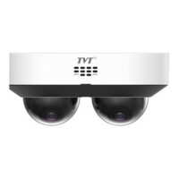 TVT TD9844E3BDPEAR2 - Telecamera IP dome dual lens 2,8mm, 4MP