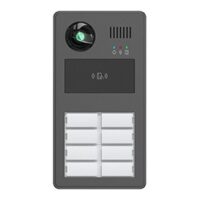 TVT TEVD1108S1CEPW - Posto esterno videocitofonico IP a 8 pulsanti 2MP con lettore carte