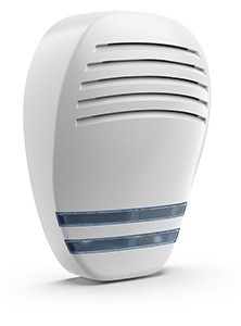 VENITEM MINI MARINA AL - Sirena piezoelettrica da interno autoalimentata con lampeggiante LED, grado 2