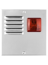 VENITEM RIALTO X - Sirena da esterno autoalimentata con lampeggiante LED e coperchio INOX, grado 3