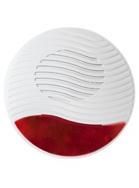 VENITEM SP200 L - Sirena piezoelettrica da interno su scatola 503 con lampeggiante LED, grado 3