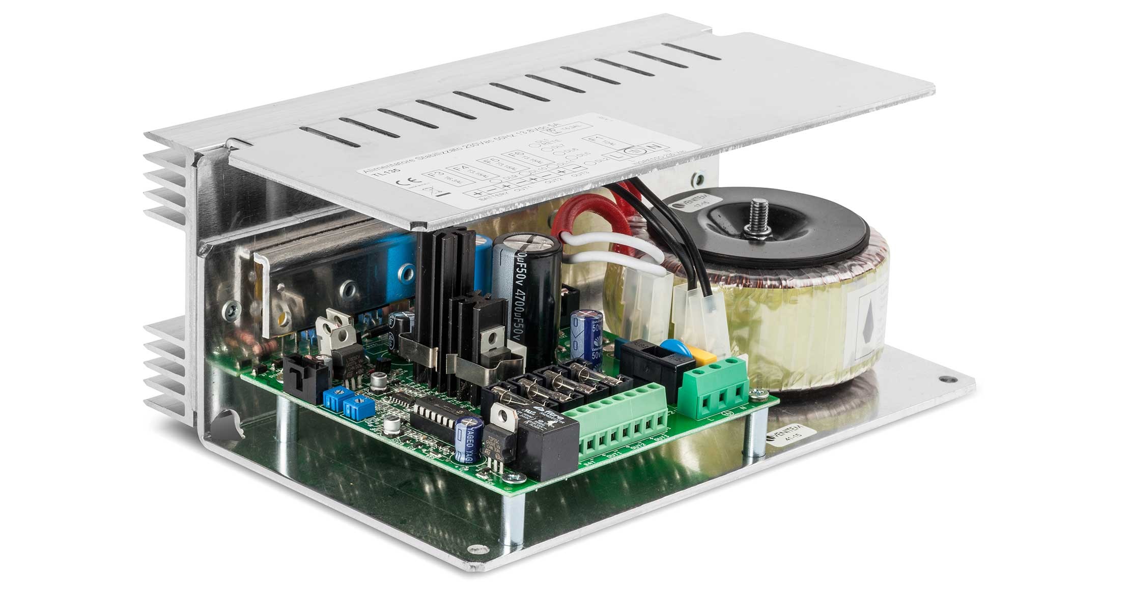 VENITEM TL 135 - Alimentatore lineare toroidale 13,8 Vcc 5 A