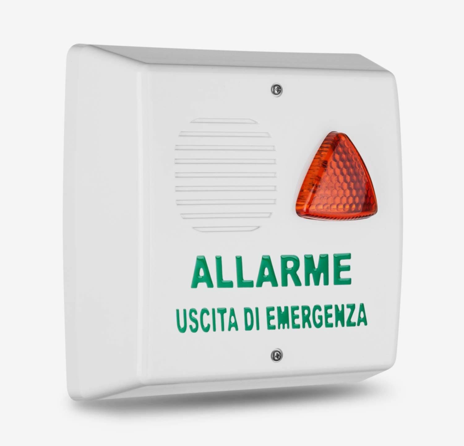 VENITEM TRIADE UE - Sirena per uscita di emergenza 13,8 Vcc con serratura TCH
